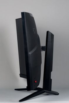 Display maximaler Neigungswinkel nach vorn