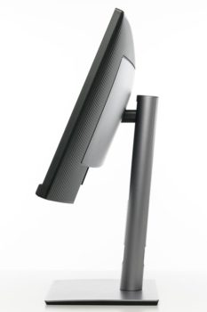 ASUS PA34VCNV Ansicht seitlich mit maximalem Neigungswinkel nach hinten