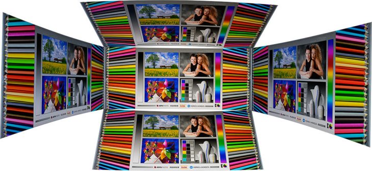 Horizontale und vertikale Blickwinkel vom IPS-Panel des ASUS PA34VCNV