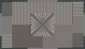Testgrafik nativ, Vollbild