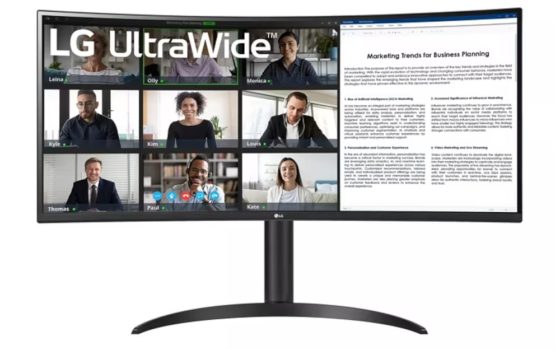 LG UltraWide 34WR55QC (Bild: LG)