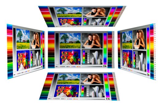Horizontale und vertikale Blickwinkel vom IPS-Panel des ASUS VA27ACFSN
