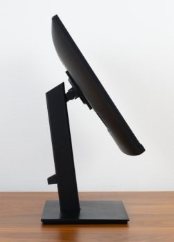 Display maximale Neigung nach hinten