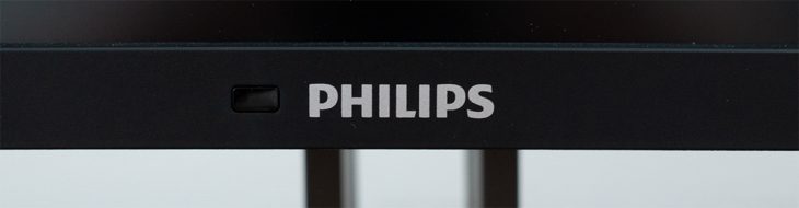 Philips-Logo und links daneben der Sensor