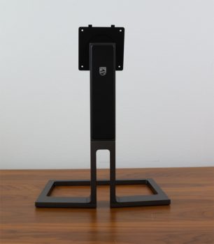 Monitorstandfuß von hinten