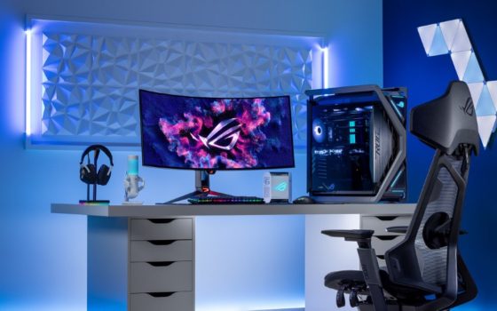 ASUS ROG Swift OLED PG39WCDM (Bild: ASUS)