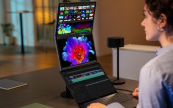 ASUS: Faltbarer OLED-ZenScreen für unterwegs ASUS ZenScreen MQ17QH (Bild: ASUS)