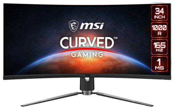 MSI MPG Artymis 343CQRDE (Bild: MSI)