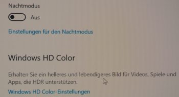 Textwiedergabe native Auflösung