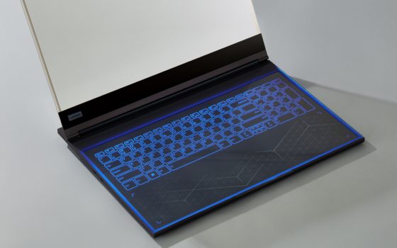 Lenovo ThinkBook Transparent Keyboard (Bild: Lenovo)