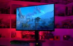 MSI MPG 321URX (Bild: Monitors Unboxed)