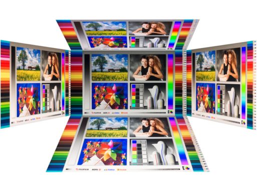 Horizontale und vertikale Blickwinkel vom IPS-Panel