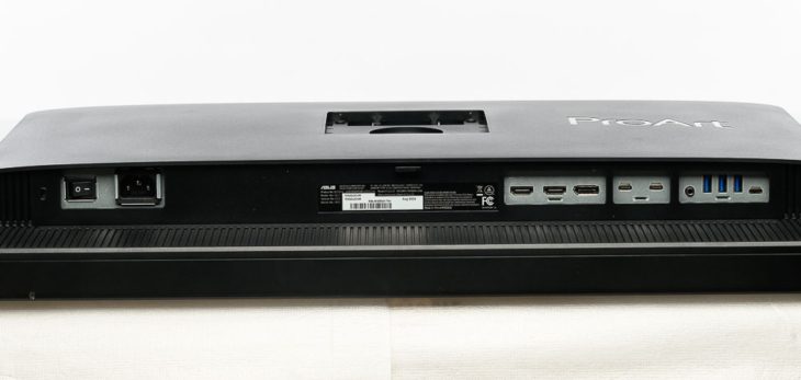 Anschlüsse des ASUS PA32UCXR