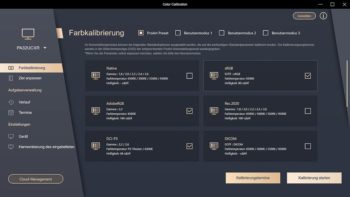 ProArt Calibration: Einstieg