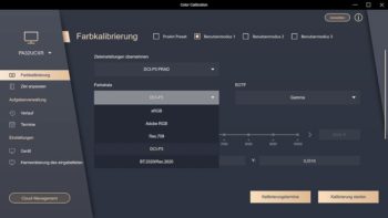 ProArt Calibration: Ziel-Definition 1