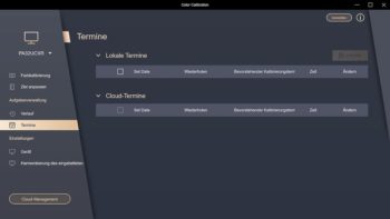ProArt Calibration: Planung