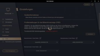 ProArt Calibration: Geräte-Information
