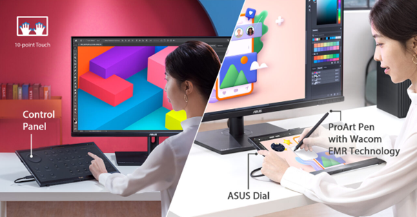 ASUS Control Panel und Dial
