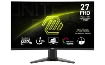MSI G27C6X: Neues Gaming-Display mit 250 Hz enthüllt MSI MAG 27C6X (Bild: MSI)