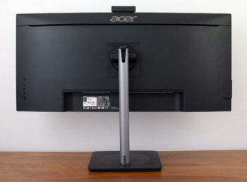 Acer Vero CB343CURD Ansicht hinten in der höchsten Stellung