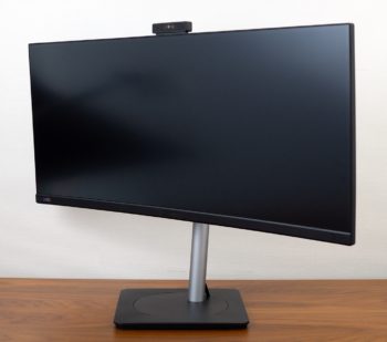 Seitliche Drehung des Displays nach links, maximal bis 360° möglich