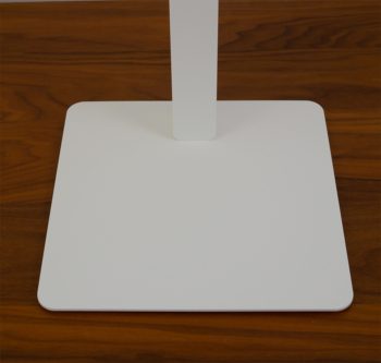 Monitorstandfuß von oben
