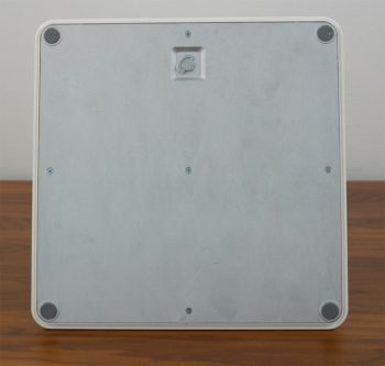 Monitorstandfuß von unten