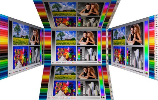 Horizontale und vertikale Blickwinkel vom IPS-Panel des BenQ PD3225U