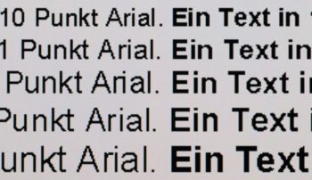 Textwiedergabe 1280 x 720, Vollbild