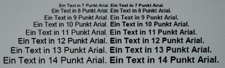 Schrift 1280 x 720, Vollbild