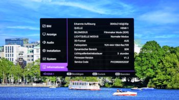 OSD: Informationen