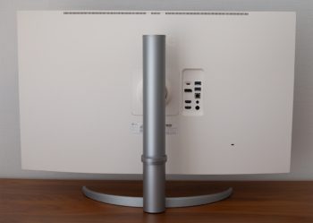 Ansicht Display hinten in der niedrigsten Stellung