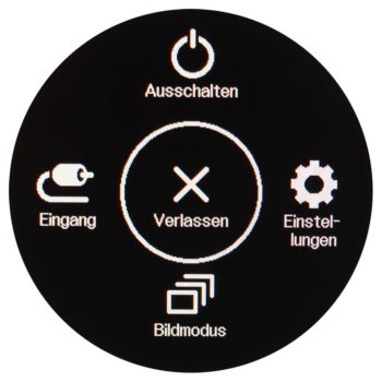 OSD: Hauptmenü