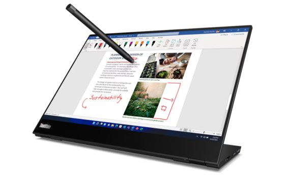 Lenovo ThinkVision M14t Gen 2 (Bild: Lenovo)