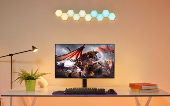 Samsung Odyssey OLED G80SD (Bild: Samsung)