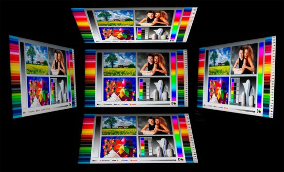 Blickwinkel des IPS-Panels