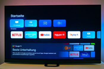 Betriebssystem: Google TV