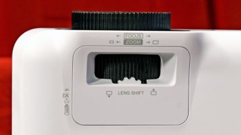 Lens-Shift, Zoom und Fokus