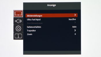 OSD: Anzeige