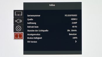 OSD: Infos