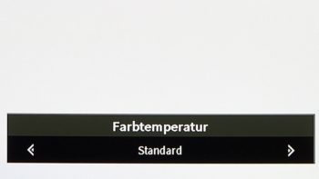 OSD: Farbtemperatur "Standard"