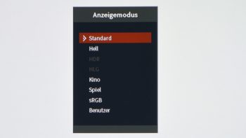 OSD: Bildmodi