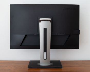 ViewSonic VG2757V-2K: Ansicht hinten in der höchsten Stellung
