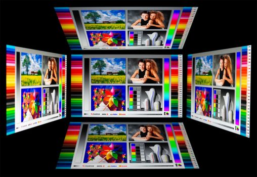Blickwinkel des IPS-Panels