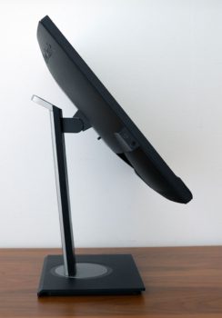 Display maximaler Neigungswinkel nach hinten