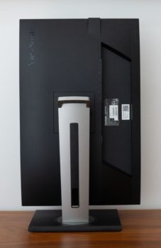 ViewSonic VG2757V-2K Ansicht Pivot von hinten