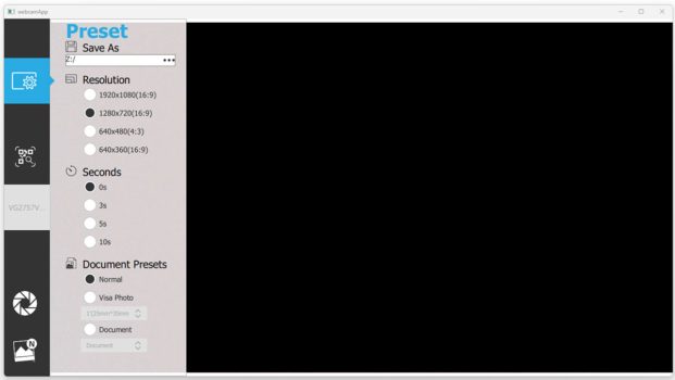 ViewSonics Webcam-App