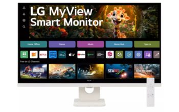 LG 32SR73U: Weiterer Smart-Monitor mit webOS 23 LG MyView 32SR73U-W (Bild: LG)