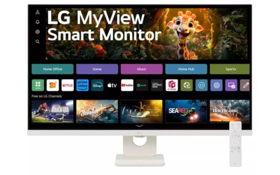 LG MyView 32SR73U-W (Bild: LG)