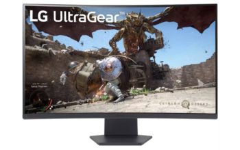 LG 32GS60QC: Gaming-Display mit 1000 R und 180 Hz LG UltraGear 32GS60QC (Bild: LG)
